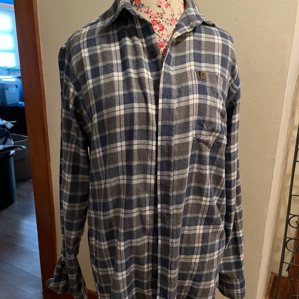 IZOD mens flannel shirt